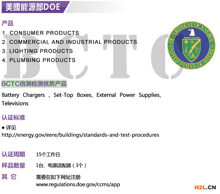 美國(guó)能源部DOE辦理機(jī)構(gòu)-BCTC