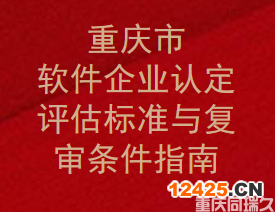 重慶市軟件企業(yè)認定,評估標準與復審條件指南(圖1)